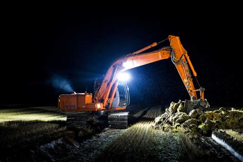 mini excavator led lights|led excavator lights.